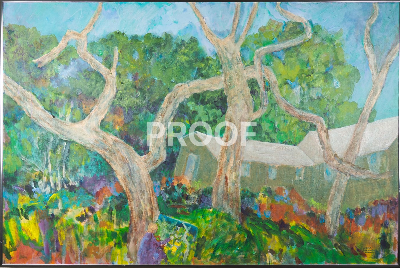 Painting in Sonoma